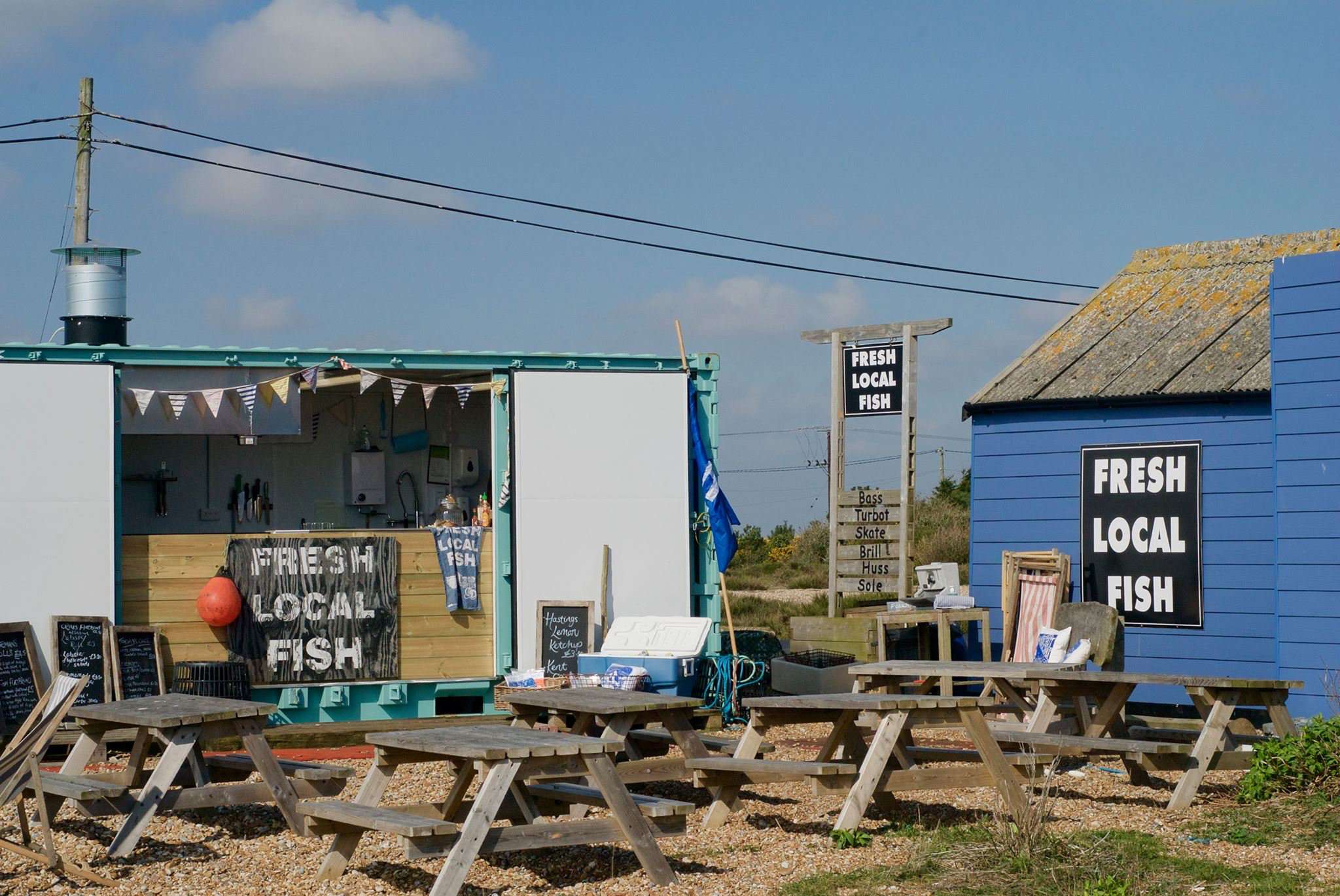 The Snack Shack at Dungeness Fish Hut